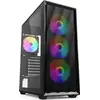 Image de Sharkoon 4044951044108 Sharkoon Gehäuse VK4 Rainbow ATX 1xGlas schwarz