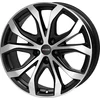 Image de Alutec jante W10 X 8.0Jx18 ET 53 5x120 diamant noir W10X-80853V13-5 compatible avec VOLKSWAGEN Amarok T5 T6 T6.1 Touareg