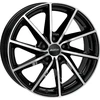 Image de jante alu 16 pouces ALUTEC Singa 16 "x6.5" 5x114.3 PCD ET45 67.10mm Jante noire polie à l'avant