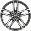 Image de jante alu 17 pouces ALUTEC Ikenu 17 "x7.5" 5x105 PCD ET38 56.60mm Jante graphite polie à l'avant