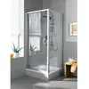 Image de Kermi Porte Battante Ibiza 2000 Kod 1000x 1850 Bv : 970-996 Simg Verre Trempé Transparent