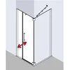 Image de Kermi Porte Battante Pasa Xp 1fl 0800x 2000 Bv: 770-800 Simg Verre Trempé Transparent