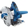 Image de Scheppach - Scie Plongeante Pl55   230 V   1200 W   Profondeur De Coupe 55 Mm   Joint Creux 16 Mm   Inclinaison De 0° À 45°   2 Rails De Guidage Inclus