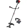 Image de Scheppach - Débroussailleuse Thermique Bch5200pb - Rotofil - Moteur 2t De 51,7cm3 - 2en1 : Débroussailleuse, Coupe-bordure - Anti-vibration - Largeur De Coupe 450/255mm - Bandoulière & Guidon Réglable