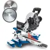Image de Scheppach Scie À Onglet Avec Démarrage Progressif & Laser Hm254 - 2000 W - Lame Ø255 Mm - Largeur/hauteur De Coupe 340 X 90 Mm - Scie Radiale - 2ème Lame Incluse