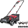Image de Scheppach Scarificateur électrique SC32 incl. rouleau à couteaux & rouleau de ventilation | Moteur 1500 W | Largeur de travail 32 cm | Panier 30 L