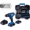 Image de SCHEPPACH Perceuse-visseuse - 20V IXES - 50 Nm 13mm Mandrin + 2 Batteries + Chargeur + 74 Accessoires + Boîte - C-DTB74/2-X