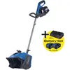 Image de Fraise à neige sans fil Scheppach BC-SNB410-X | Largeur 40 cm | Hauteur 20 cm | Direction d'éjection variable | 2 batteries 4 Ah + double chargeur 4,5 A inclus