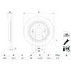 Image de Lot De 2 Disques De Frein Bosch 0 986 479 G77 Hyundai 58411 J9500 58411j9500