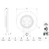 Image de Lot De 2 Disques De Frein Bosch 0 986 479 G63 Lexus 43512 48110 43512-48110