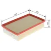 Image de Cartouche De Filtre À Air, Moteur - F026400698 - Bosch