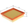 Image de Cartouche De Filtre À Air, Moteur - F026400696 - Bosch