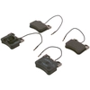 Image de Bosch Bp581 Plaquettes De Frein - Avant - Ece-r90 - 1 Jeu De 4 Plaquettes