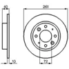 Image de BOSCH - Disque de frein 0 986 479 018 (Vendu à l'unité) - Réf. 0986479018