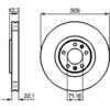 Image de BOSCH - Disque de frein 0 986 479 027 (Vendu à l'unité) - Réf. 0986479027