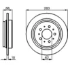 Image de Lot De 2 Disques De Frein Bosch 0 986 478 445 Volvo 272248