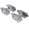 Image de Bosch Bp1218 Plaquettes De Frein - Arrière - Ece-r90 - 1 Jeu De 4 Plaquettes