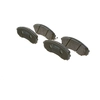 Image de Bosch Bp1285 Plaquettes De Frein - Avant - Ece-r90 - 1 Jeu De 4 Plaquettes