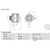Image de Bosch Alternateur 125A