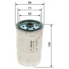 Image de Kit De Remplacement Du Filtre À Carburant - 1457434106 - Bosch
