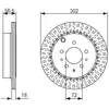 Image de Disque De Frein Bosch 0 986 479 757 Pour Cx-7, Mpv Iii -