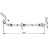 Image de Flexible De Frein Bosch 1 987 481 521 Honda 01466-ta0-a00 01466-tl0-g50