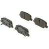 Image de Bosch Bp1650 Plaquettes De Frein - Arrière - Ece-r90 - 1 Jeu De 4 Plaquettes