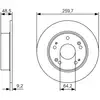 Image de Disque De Frein Bosch 0 986 479 T81 Pour Accord Vii, Accord Vi -