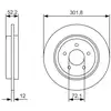 Image de Lot De 2 Disques De Frein Bosch 0 986 479 A53 Ford 4513092 4659167 4753054