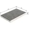 Image de Filtre Au Charbon Actif Habitacle - 1987435535 - Bosch