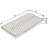 Image de Cartouche De Filtre À Air, Moteur - F026400506 - Bosch