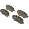 Image de Bosch Bp1686 Plaquettes De Frein - Avant - Ece-r90 - 1 Jeu De 4 Plaquettes