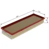 Image de Cartouche De Filtre À Air, Moteur - F026400549 - Bosch