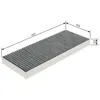 Image de Filtre, Air De L'Habitacle Bosch 1 987 435 555 Citroën 1483883080 6447 Sp