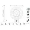 Image de Disque De Frein Bosch 0 986 479 E28 Bmw 34 11 6 785 675