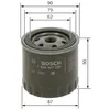 Image de Filtre À Huile - F026407250 - Bosch