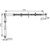 Image de Flexible De Frein Bosch 1 987 481 A63 Land Rover Lr013736 Lr020006 Lr044356