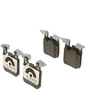 Image de Bosch Bp1799 Plaquettes De Frein - Arrière - Ece-r90 - 1 Jeu De 4 Plaquettes