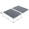Image de Filtre Au Charbon Actif Habitacle - 1987435578 - Bosch