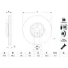 Image de Disque De Frein Bosch 0 986 479 F54 Bmw 34 10 6 875 284 34 10 6 880 078