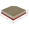 Image de Cartouche De Filtre À Air, Moteur - F026400632 - Bosch