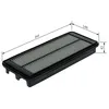 Image de Cartouche De Filtre À Air, Moteur - F026400666 - Bosch