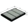 Image de Cartouche De Filtre À Air, Moteur - F026400695 - Bosch