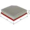 Image de Cartouche De Filtre À Air, Moteur - F026400749 - Bosch