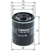 Image de Filtre À Huile - F026407357 - Bosch