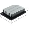 Image de Cartouche De Filtre À Air, Moteur - F026400799 - Bosch