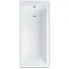 Image de Villeroy & Boch   Baignoire Droite 170 X 70 Cm   Acrylique Renforcé   Design Optimisé Peu Encombrant   Évacuation Centrée   Antidérapante Vilbogrip