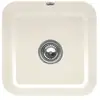 Image de Villeroy&boch - Evier 1 Bac Villeroy Et Boch Cisterna 50 Crème Ceramicplus Avec Vidage Manuel