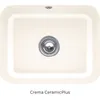 Image de Villeroy&boch - Evier 1 Bac Villeroy Et Boch Cisterna 60c Crème Ceramicplus Avec Vidage Manuel