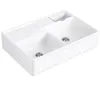 Image de Evier Cuisine Villeroy Et Boch Tradition White Pearl Ceramicplus Avec Vidage Manuel